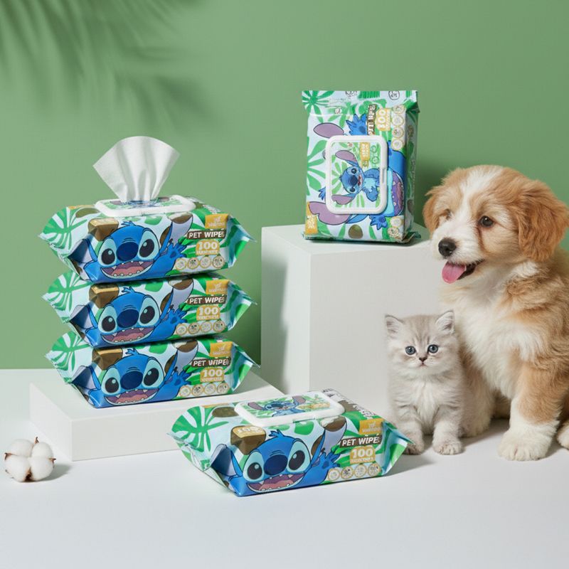 Official Disney Pet Wipes (Coconut Scent)
