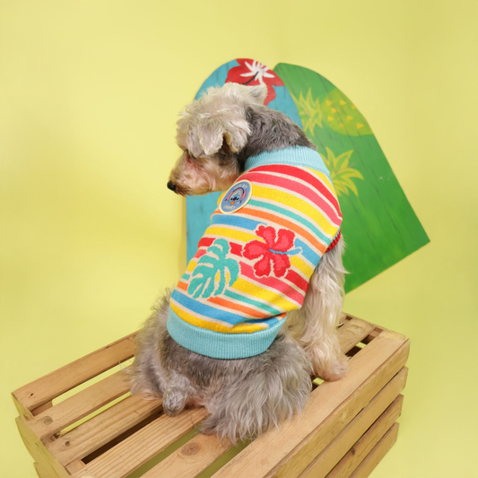 Official Disney Stitch Hawaii Sweater