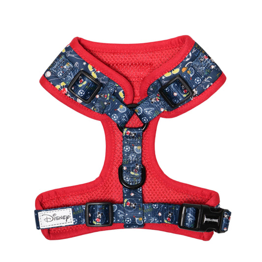 Official Disney Mickey Mouse (Dream Team) Adjustable Dog Harness