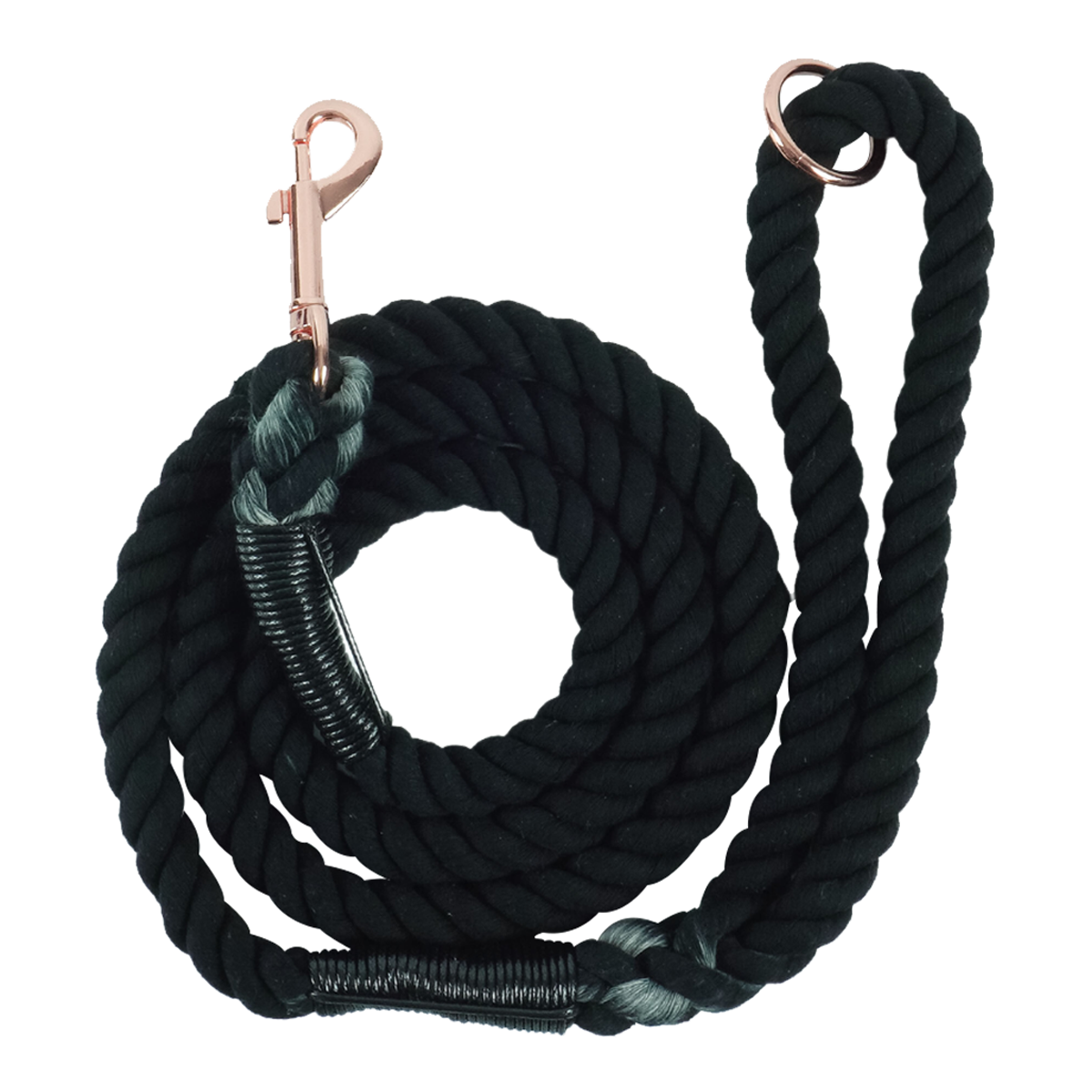 Dog Cotton Rope Leash - Midnight