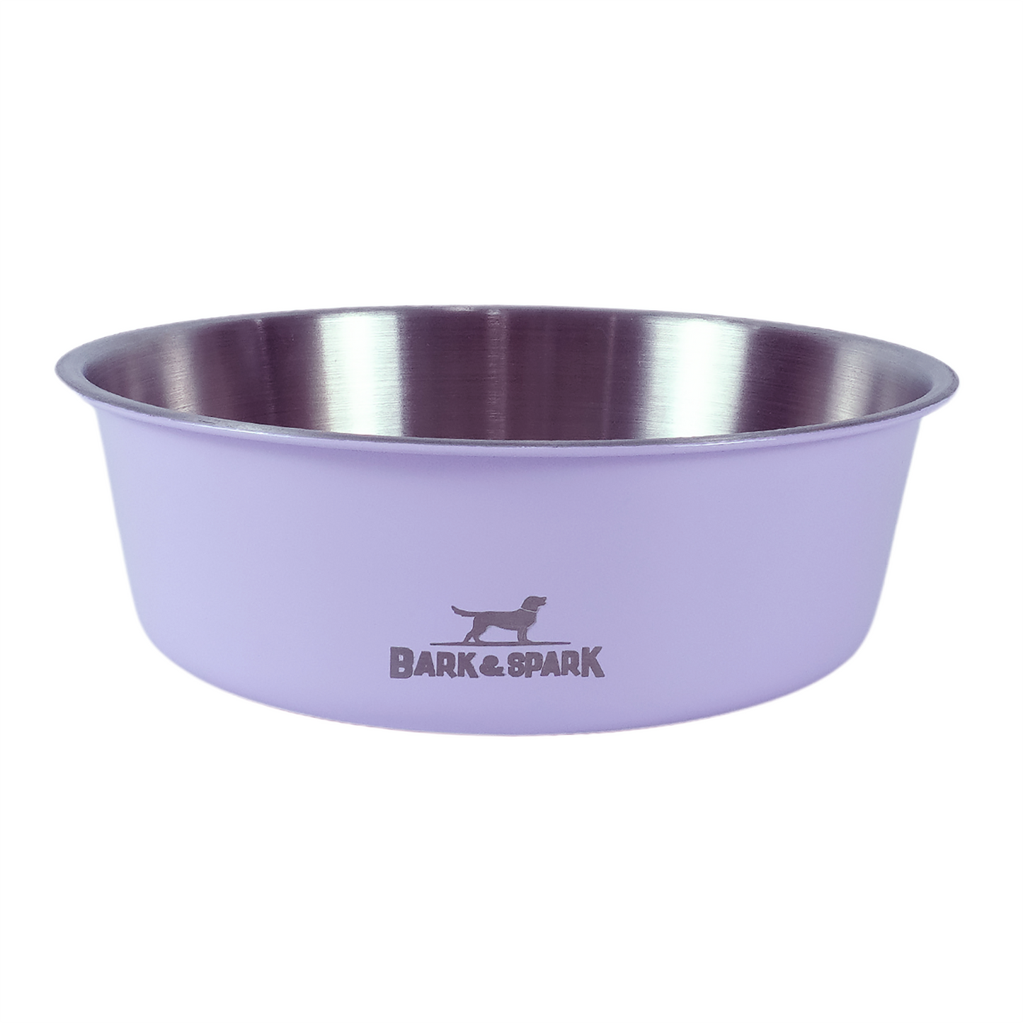 Single Walled Stainless Steel Bowls - Lilac