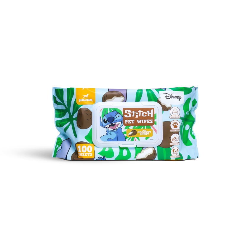 Official Disney Pet Wipes (Coconut Scent)