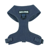 Adjustable Dog Harness - Black Denim
