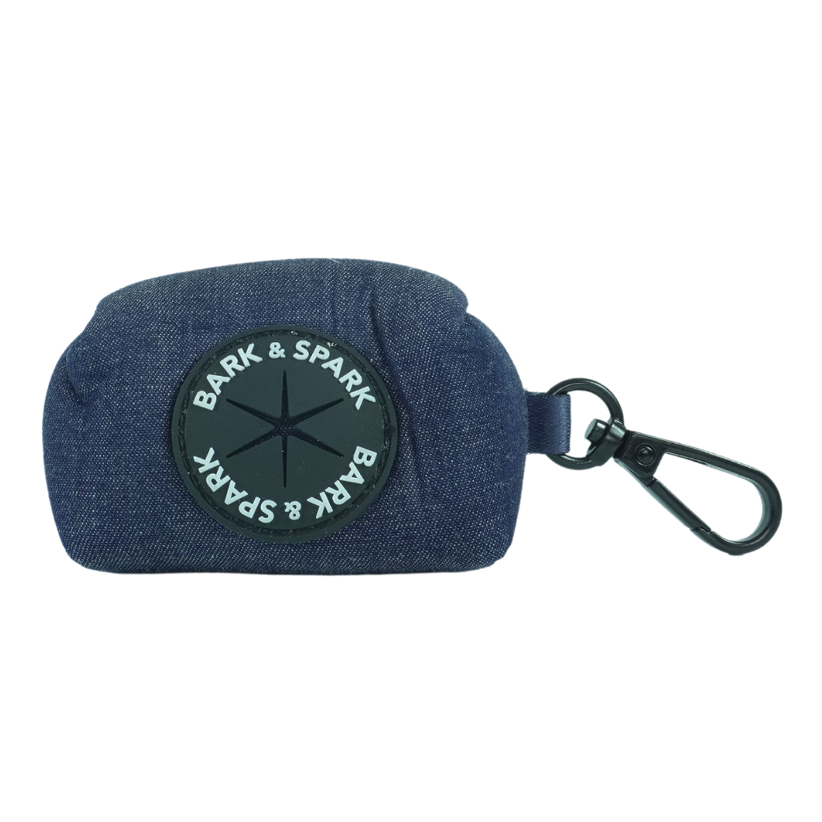 Poop Bag Holder - Black Denim