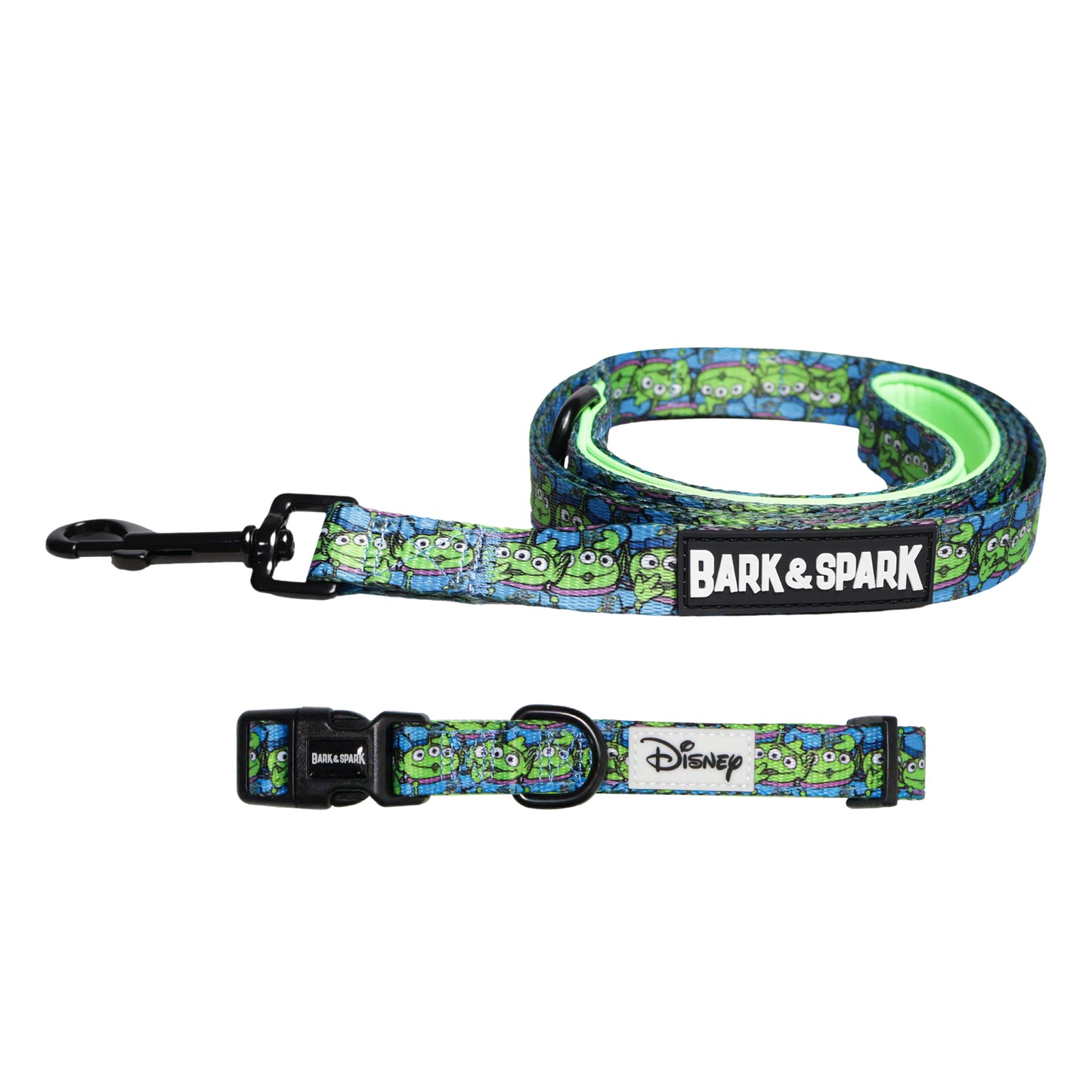 Official Disney Toy Story (Alien Abduction) Dog Collar and Leash Set