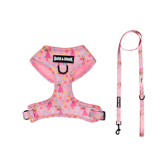 Official Disney Princess Aurora Dog Harness and Leash Set