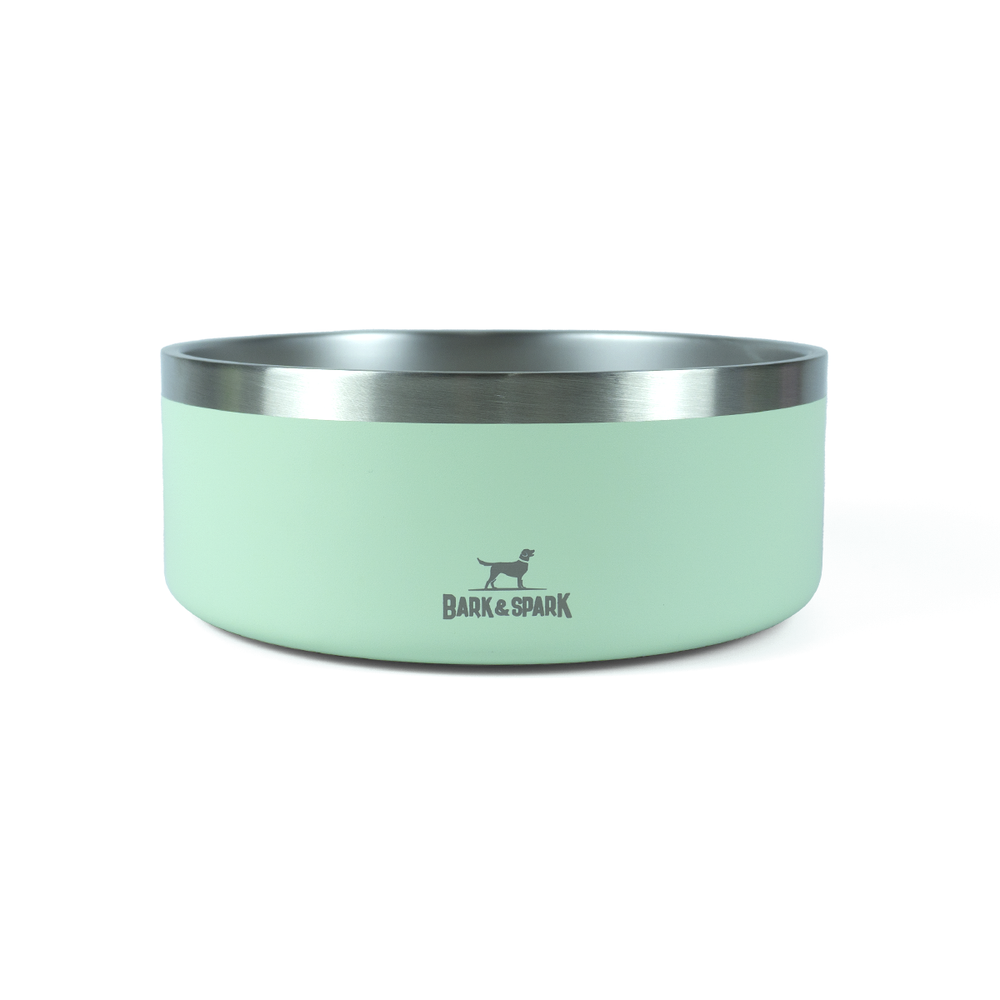 Double Walled Stainless Steel Bowls - Sage