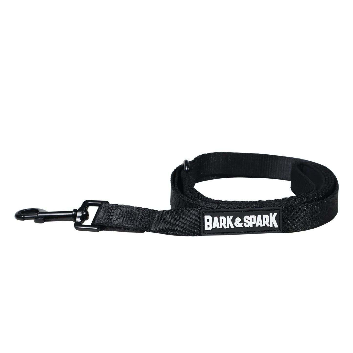 Dog Leash - Spandex Black