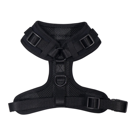 Adjustable Dog Harness - Spandex Black