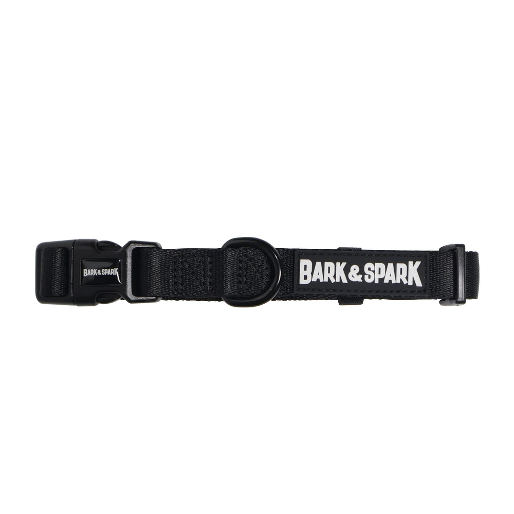 Dog Collar - Spandex Black