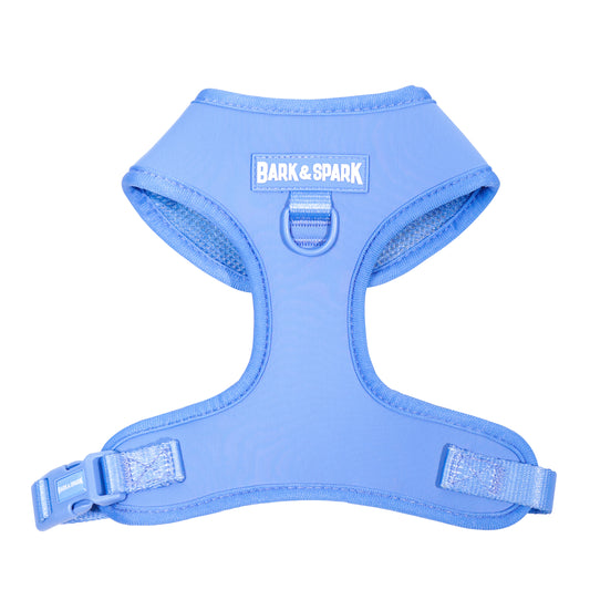 Adjustable Dog Harness - Spandex Blue