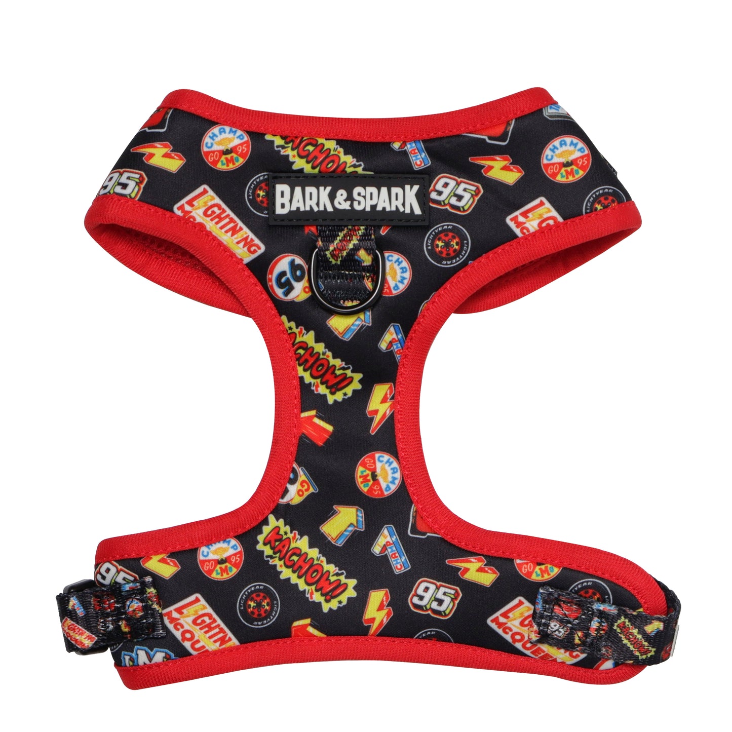 Official Disney  Cars (Sticker Mania) Adjustable Dog Harness