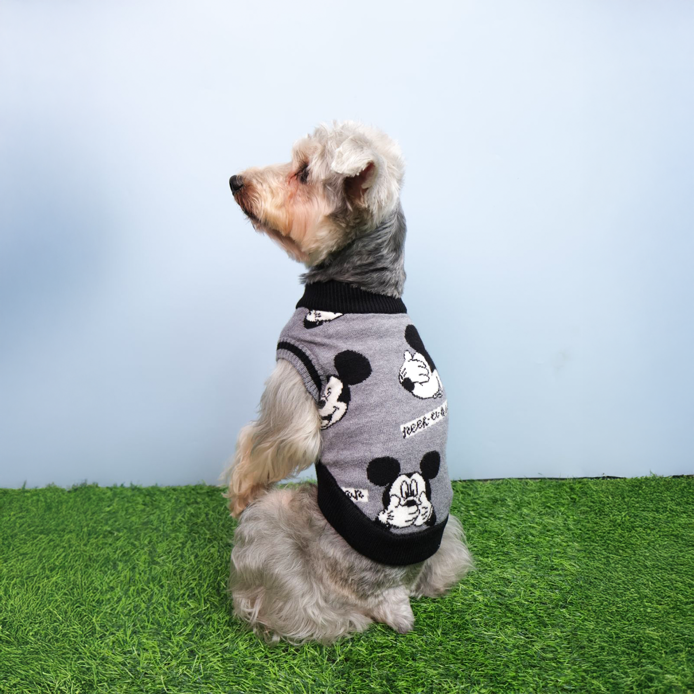 Official Disney Mickey Black & White Sweater