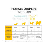 Dog Female Diapers - Single Pack