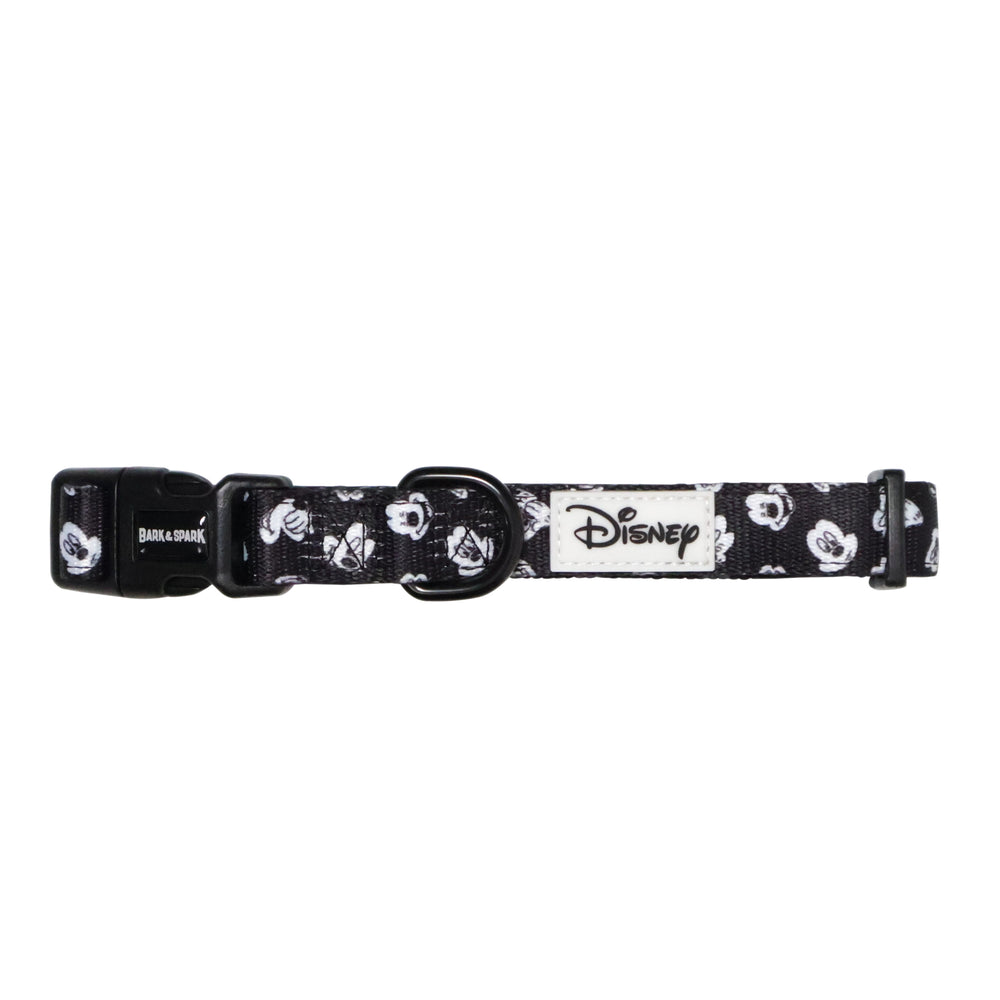 Official Disney  Mickey Mouse (Classic Black & White) Dog Collar