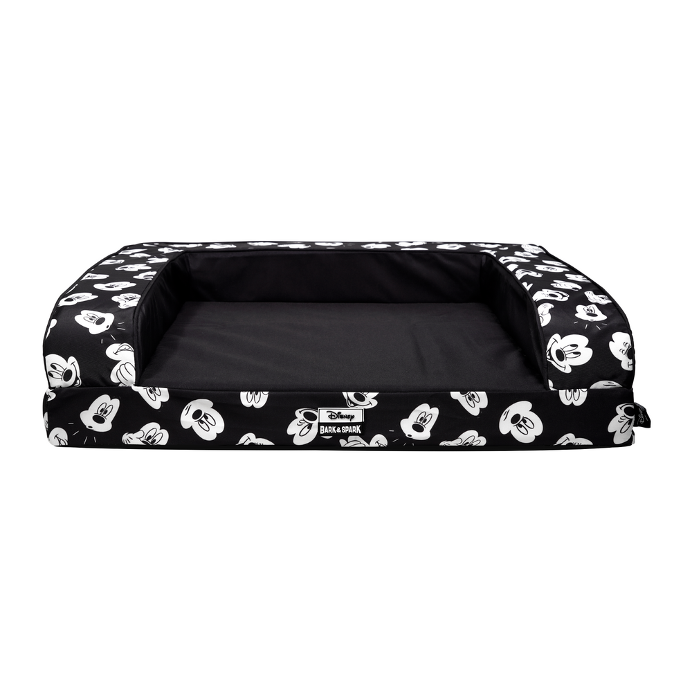 Official Disney  Dog Sofa Bed B&W Mickey