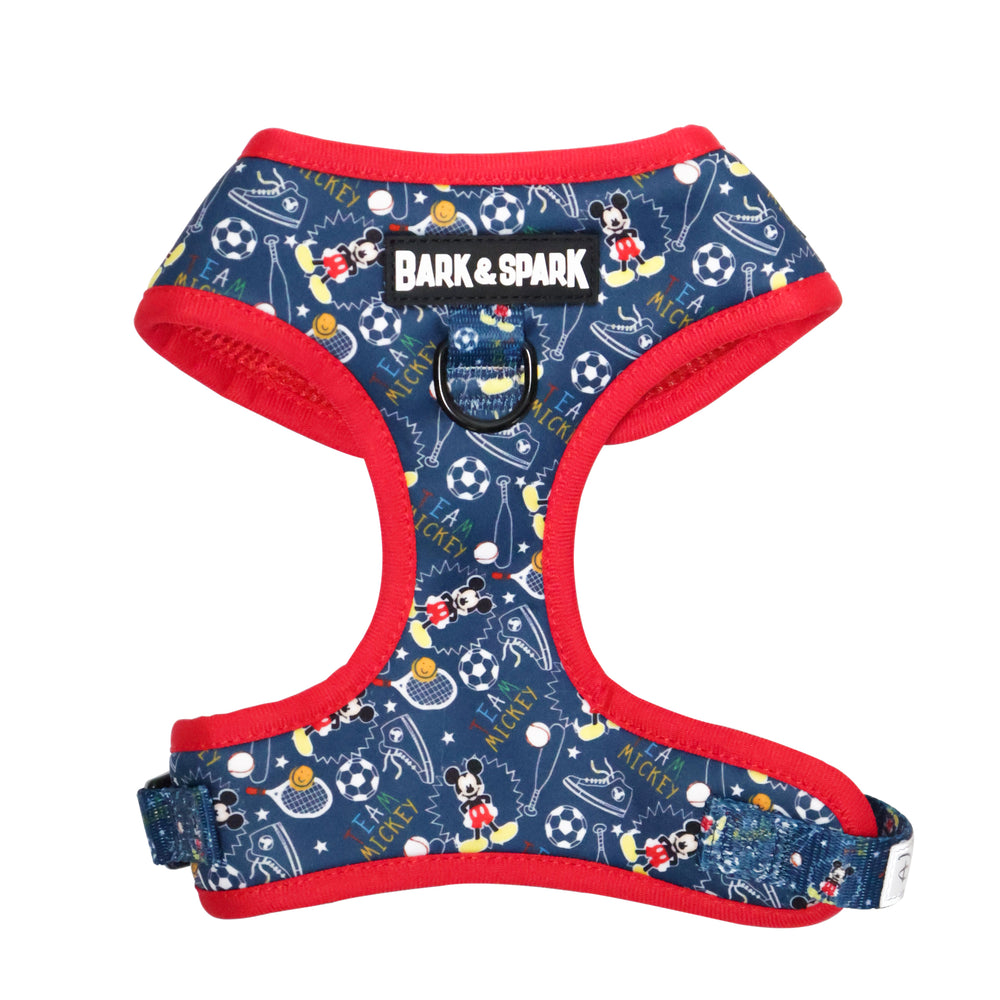 Official Disney  Mickey Mouse (Dream Team) Adjustable Dog Harness