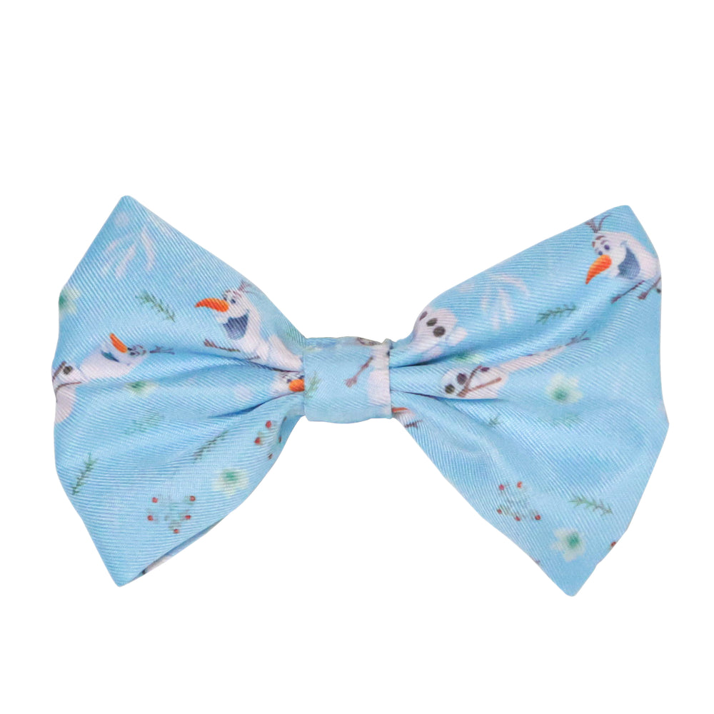 Official Disney Frozen (Olaf’s Winter Wonderland)  Dog Bow Tie