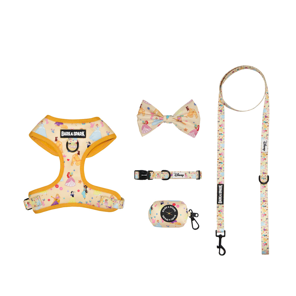 Official Disney Princess (Royal Ball) Complete Dog Harness Set