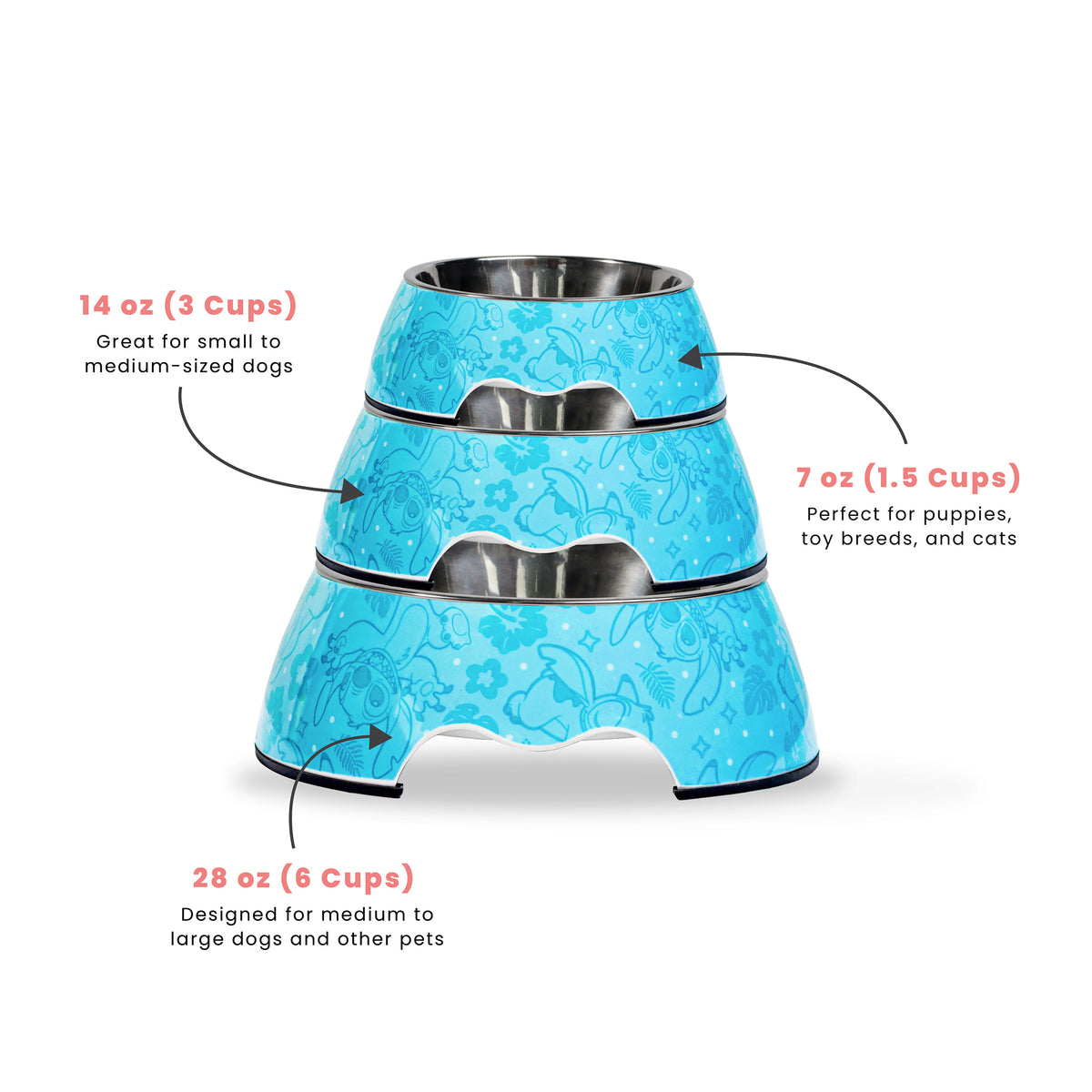 Melamine Bowl - Disney Lilo & Stitch: Ohana Dreams