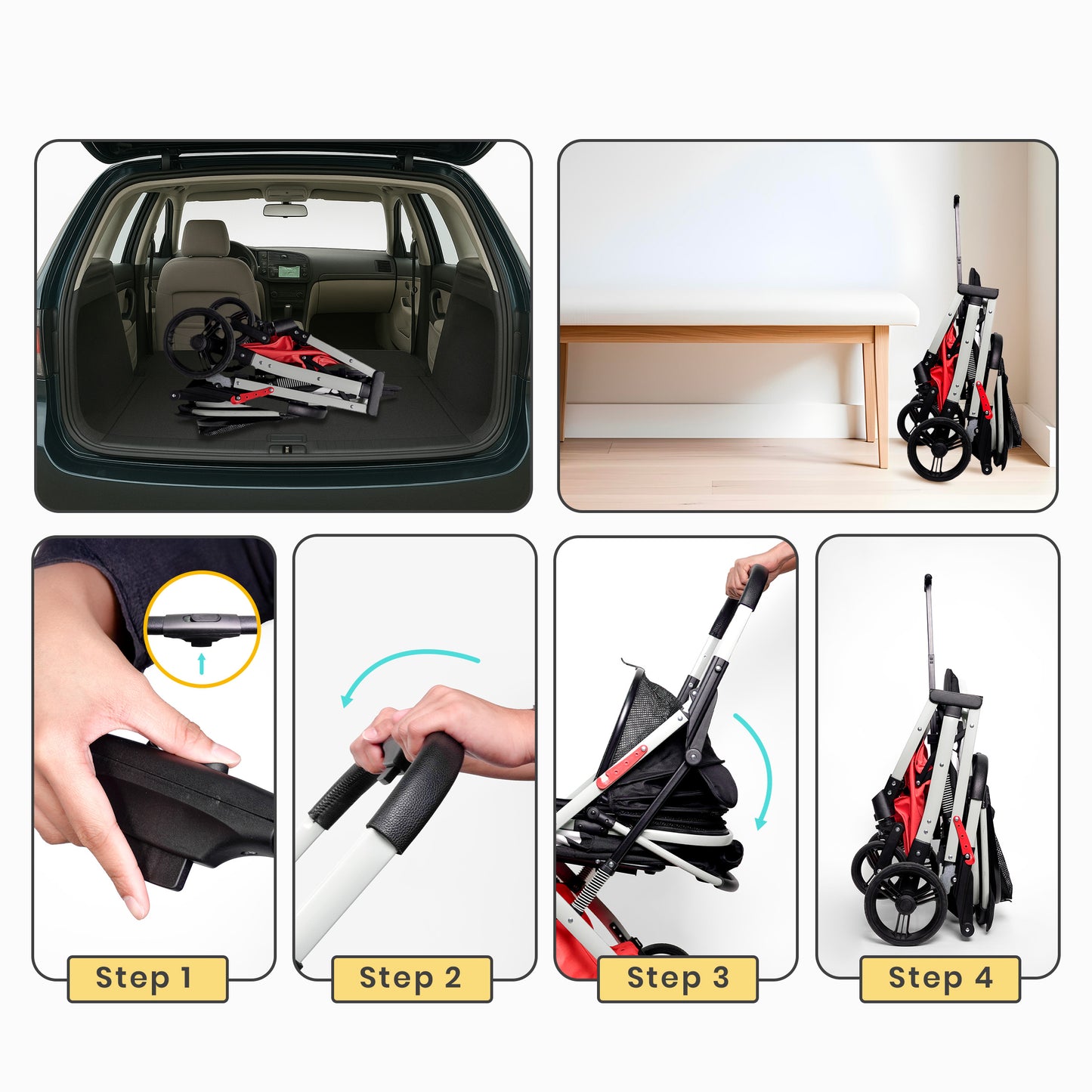 Official Disney  Mickey Pet Stroller