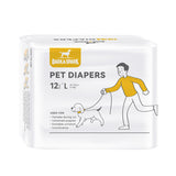 Dog Female Diapers - Pack of 12