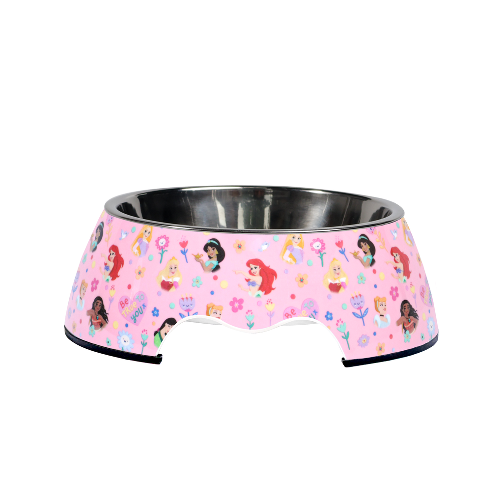 Official Disney Princess Be True Melamine Pet Bowl